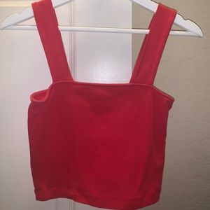 ADC RED CROP TOP